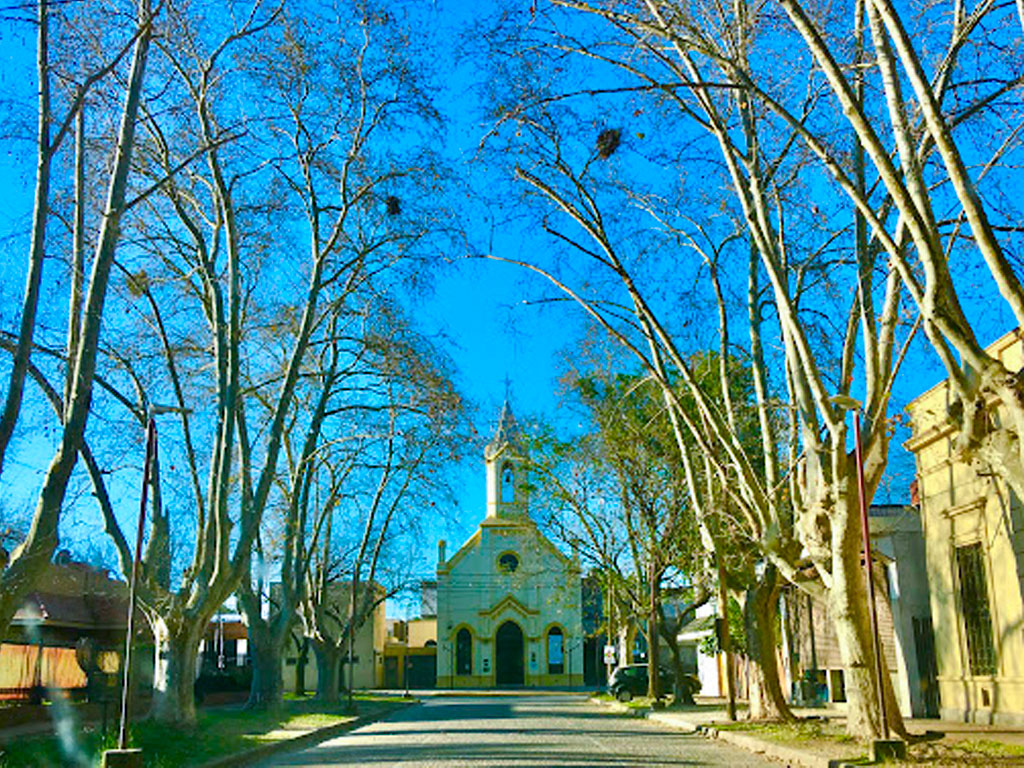 Vista urbana de Funes, Santa Fe